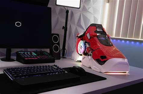 cooler master sneaker x gaming pc desktop.